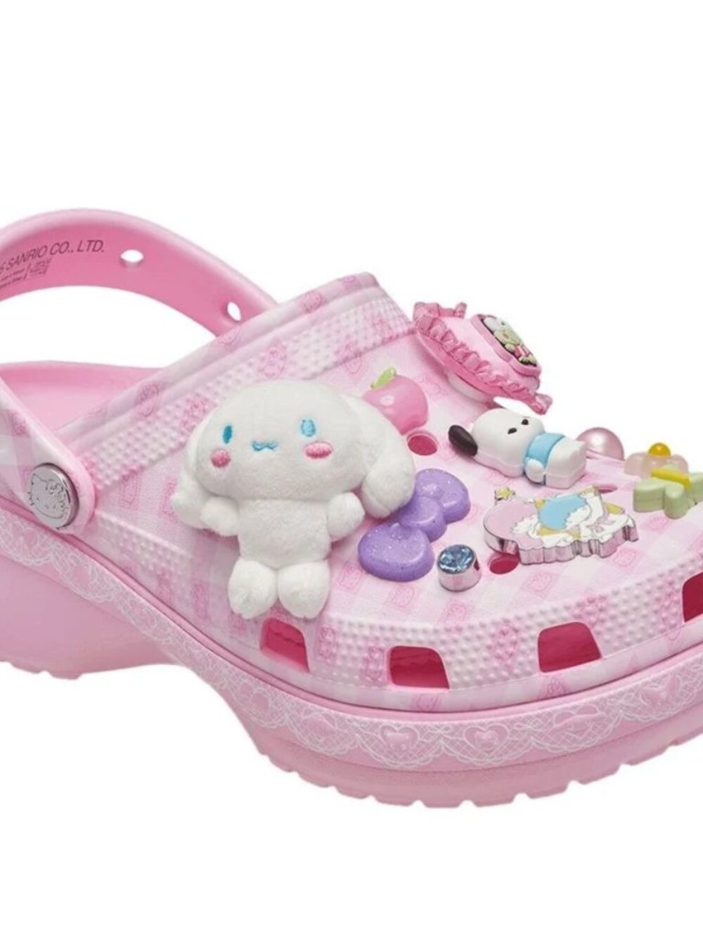 NEW. CROCS HELLO KITTY SANRIO PLATFORM WOMEN's Size